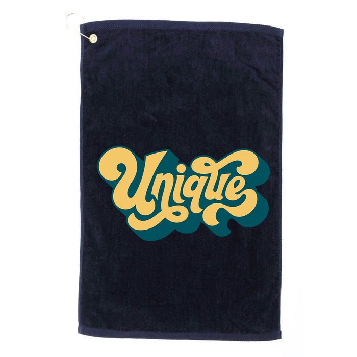 Unique Graffiti Logo One Of A Kind Golf Towel
