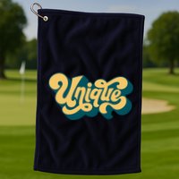 Unique Graffiti Logo One Of A Kind Golf Towel