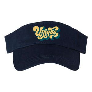 Unique Graffiti Logo One Of A Kind Valucap Bio-Washed Visor