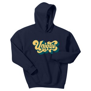 Unique Graffiti Logo One Of A Kind Kids Hoodie