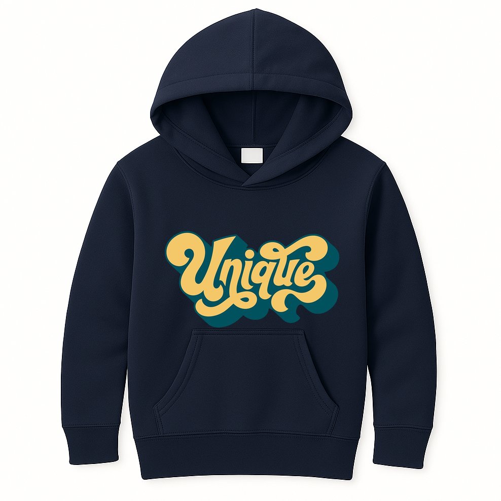 Unique Graffiti Logo One Of A Kind Kids Hoodie
