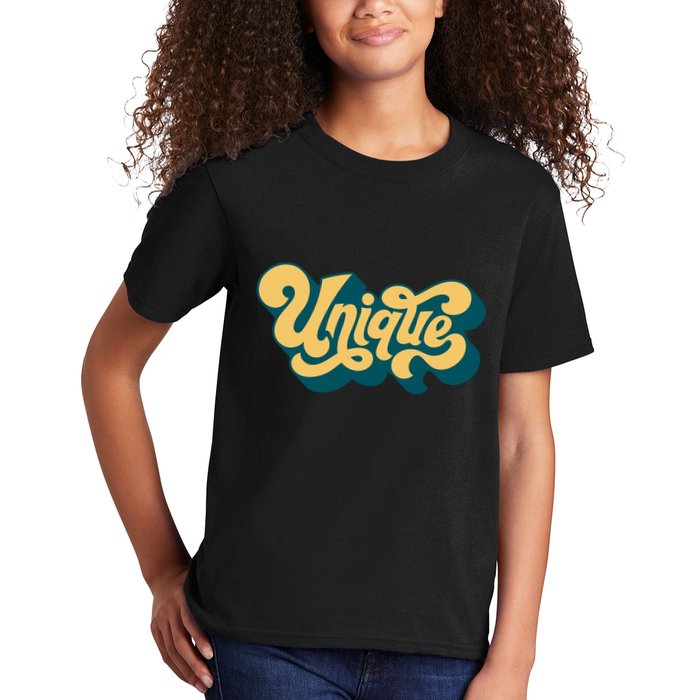 Unique Graffiti Logo One Of A Kind Kids T-Shirt