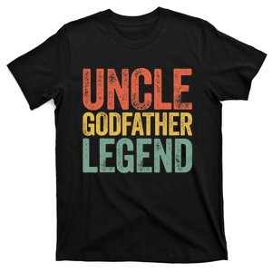 Uncle Godfather Legend Father's Day T-Shirt