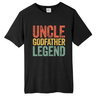 Uncle Godfather Legend Father's Day Tall Fusion ChromaSoft Performance T-Shirt