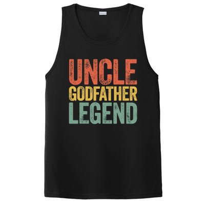 Uncle Godfather Legend Father's Day PosiCharge Competitor Tank