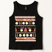 Ugly Bacon And Eggs Christmas Sweater Tank Top