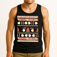 Ugly Bacon And Eggs Christmas Sweater Tank Top