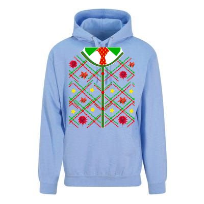 Ugly Christmas Cardigan Tie Sweater Unisex Surf Hoodie