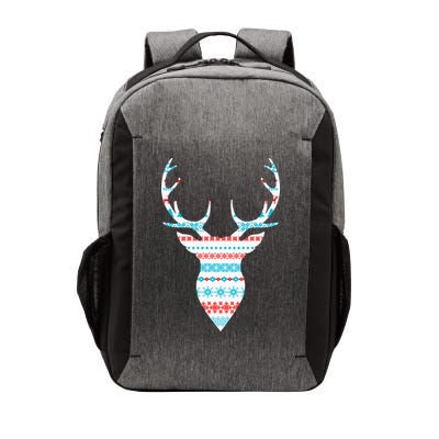 Ugly Christmas Pattern Deer Vector Backpack