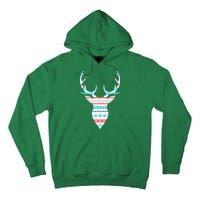 Ugly Christmas Pattern Deer Tall Hoodie