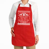 Ugly Christmas Sweater: And Why Is The Carpet Wet Todd Apron