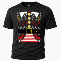 Ugly Christmas Sweater Elf Costume Performance Shirt