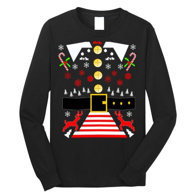 Ugly Christmas Sweater Elf Costume Long Sleeve Shirt