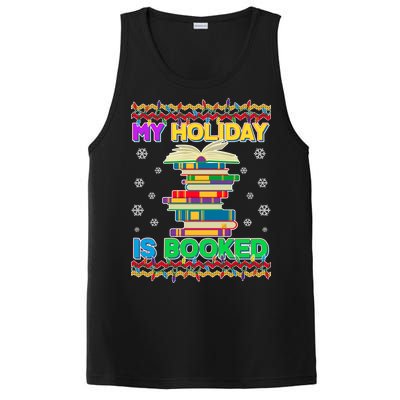 Ugly Christmas Sweater My Holiday Is Booked PosiCharge Competitor Tank