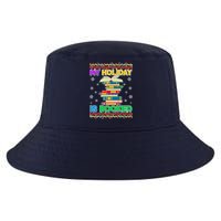 Ugly Christmas Sweater My Holiday Is Booked Cool Comfort Performance Bucket Hat