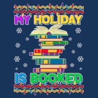 Ugly Christmas Sweater My Holiday Is Booked Cool Comfort Performance Bucket Hat