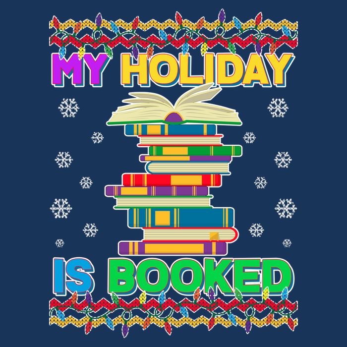 Ugly Christmas Sweater My Holiday Is Booked Cool Comfort Performance Bucket Hat