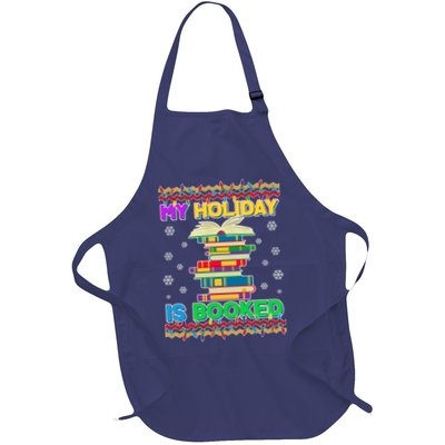 Ugly Christmas Sweater My Holiday Is Booked Apron