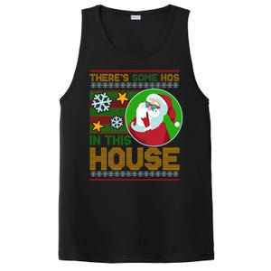 Ugly Christmas Sweater Santa Claus Hos In This House PosiCharge Competitor Tank