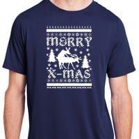 Ugly Christmas X-Mas Frisky Reindeer Humping Adult ChromaSoft Performance T-Shirt