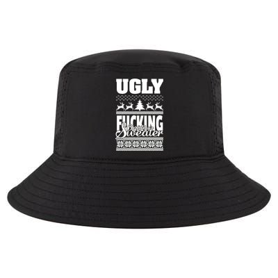 Ugly F-cking Christmas Sweater X-Mas Cool Comfort Performance Bucket Hat