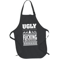 Ugly F-cking Christmas Sweater X-Mas Apron