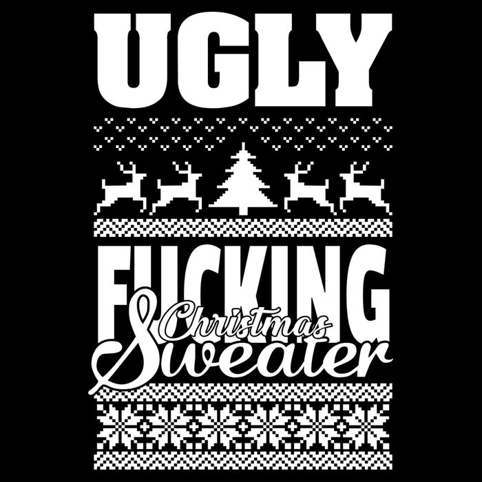 Ugly F-cking Christmas Sweater X-Mas Backpack