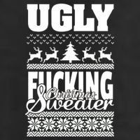 Ugly F-cking Christmas Sweater X-Mas Adult Drive Performance Visor