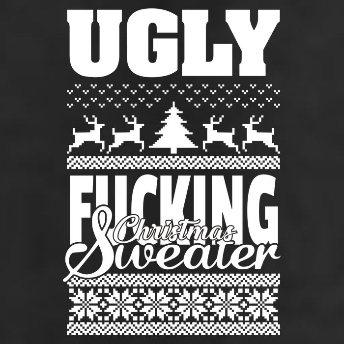 Ugly F-cking Christmas Sweater X-Mas Adult Drive Performance Visor