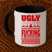 Ugly F-cking Christmas Sweater X-Mas Mug