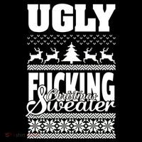 Ugly F-cking Christmas Sweater X-Mas Sustainable Beanie
