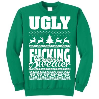 Ugly F-cking Christmas Sweater X-Mas Sweatshirt