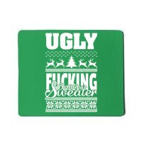 Ugly F-cking Christmas Sweater X-Mas Mousepad