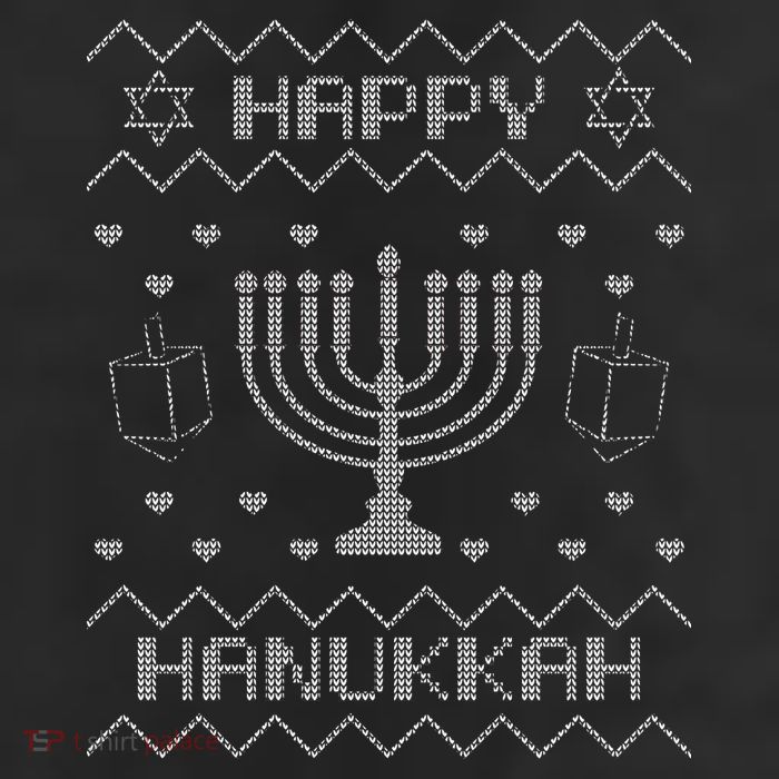 Ugly Hanukkah Sweater 11oz C Handle Ceramic Mug