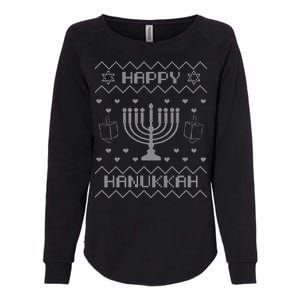 Ugly Hanukkah Sweater Womens California Wash Sweatshirt