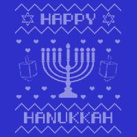 Ugly Hanukkah Sweater Tall T-Shirt