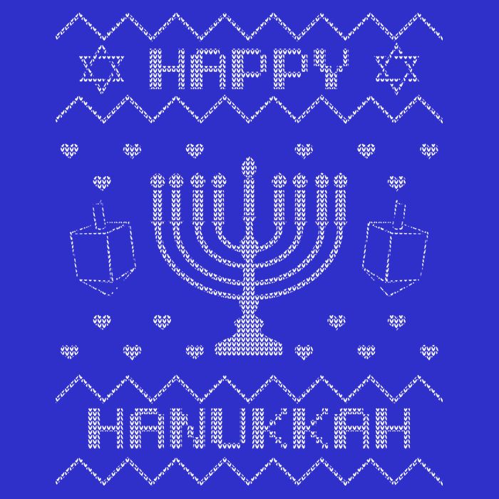 Ugly Hanukkah Sweater Tall T-Shirt