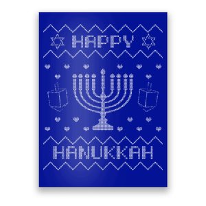 Ugly Hanukkah Sweater Poster