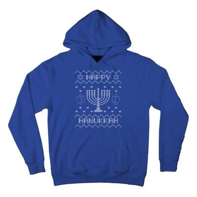 Ugly Hanukkah Sweater Tall Hoodie