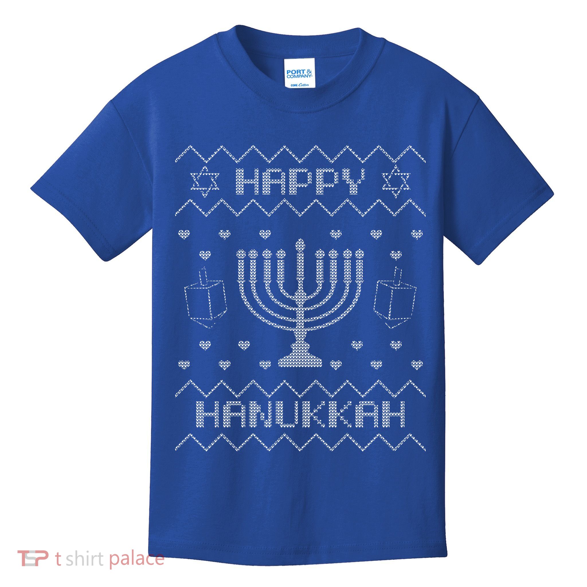 Ugly Hanukkah Sweater Kids T-Shirt