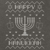 Ugly Hanukkah Sweater Cotton Canvas Backpack