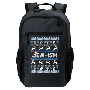 Ugly Hanukkah Sweater Jew-ish Santa Daily Commute Backpack