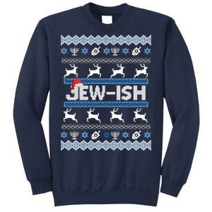 Ugly Hanukkah Sweater Jew-ish Santa Sweatshirt