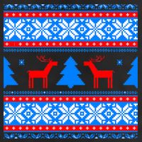 Ugly Reindeer Christmas Sweater Cool Comfort Performance Bucket Hat