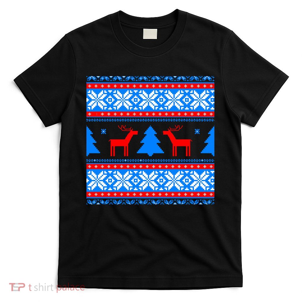 Ugly Reindeer Christmas Sweater T-Shirt