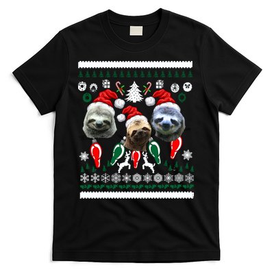 Ugly Sloth Christmas Sweater T-Shirt