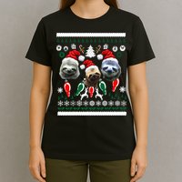 Ugly Sloth Christmas Sweater T-Shirt