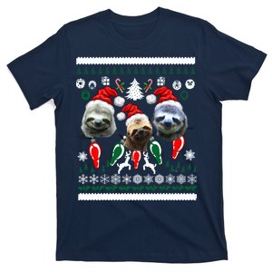 Ugly Sloth Christmas Sweater T-Shirt