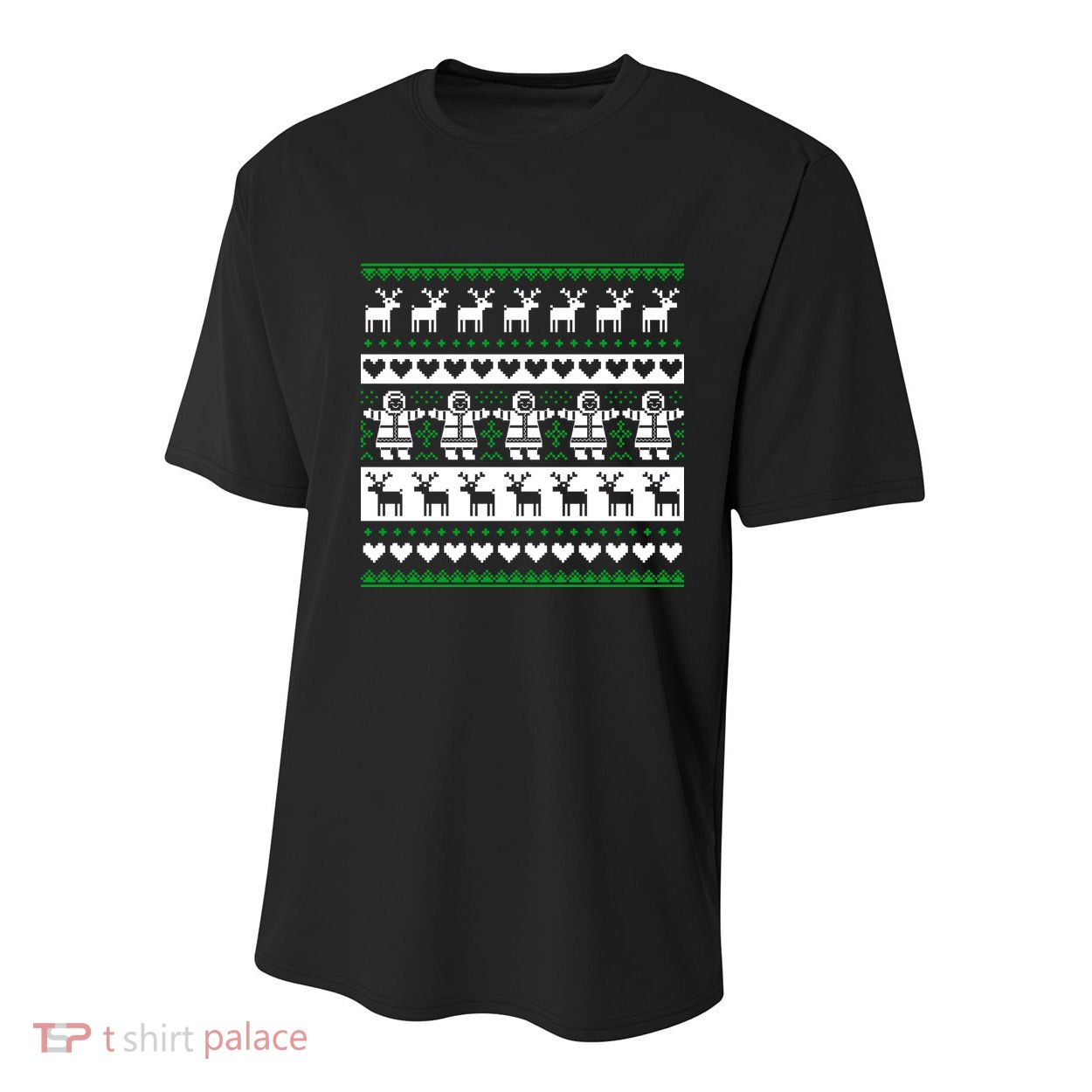 Ugly Snowman Christmas Sweater Youth Performance Sprint T-Shirt