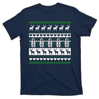 Ugly Snowman Christmas Sweater T-Shirt